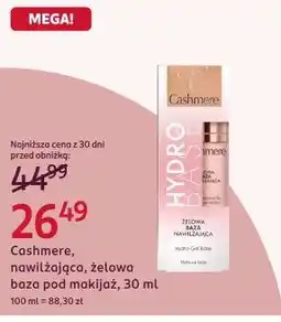 Rossmann Cashmere, nawilżająca, żelowa baza pod makijaż oferta