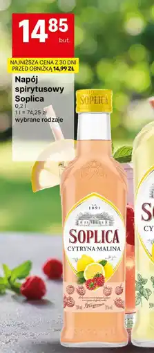Delikatesy Centrum Napój spirytusowy Soplica 0,2 l wybrane rodzaje oferta