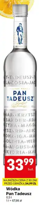 Delikatesy Centrum Wódka Pan Tadeusz oferta