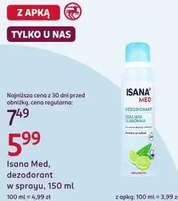 Rossmann Isana Med, dezodorant w sprayu oferta