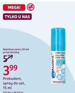 Rossmann Prokudent, spray do ust oferta
