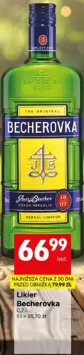 Delikatesy Centrum Likier Becherovka oferta