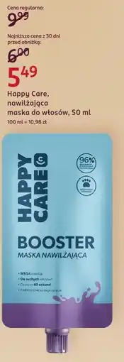 Rossmann Happy Care, nawilżająca maska do włosów oferta