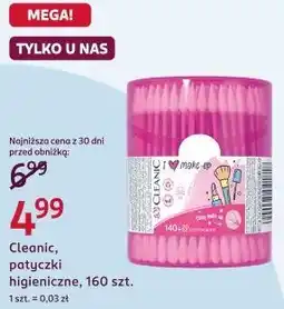 Rossmann Cleanic, patyczki higieniczne, 160 szt oferta