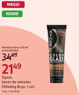 Rossmann Syoss, toner do włosów, Chłodny Brąz, 1 szt oferta