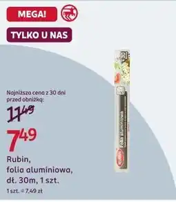 Rossmann Rubin, folia aluminiowa, dł. 30m, 1 szt oferta