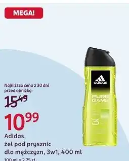 Rossmann Adidas, żel pod prysznic dla mężczyzn, 3w1 oferta