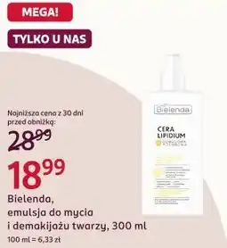 Rossmann Bielenda, emulsja do mycia i demakijażu twarzy oferta
