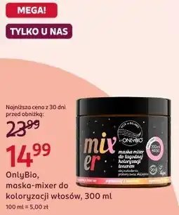 Rossmann OnlyBio, maska-mixer do koloryzacji włosów oferta