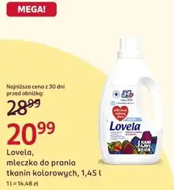 Rossmann Lovela, mleczko do prania tkanin kolorowych oferta