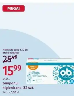 Rossmann o.b., tampony higieniczne, 32 szt oferta
