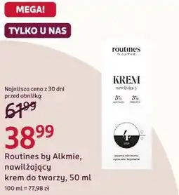 Rossmann Routines by Alkmie, nawilżający krem do twarzy oferta