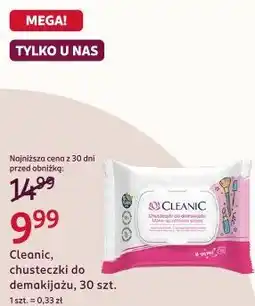 Rossmann Cleanic, chusteczki do demakijażu, 30 szt oferta