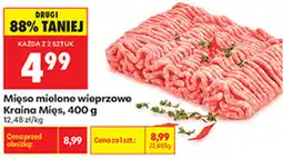 Biedronka Mięso mielone wieprzowe Kraina Mięs oferta