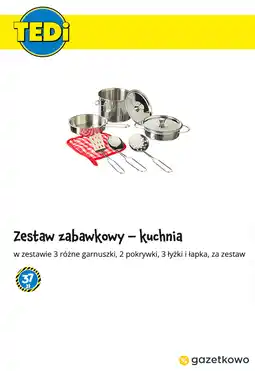 Tedi Zestaw zabawkowy - kuchnia oferta