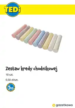 Tedi Zestaw kredy chodnikowej oferta