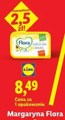 Lidl Margaryna FLORA oferta