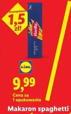 Lidl Makaron spaghetti oferta