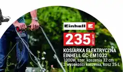 Merkury Market Kosiarka elektryczna Einhell GC-EM1032 1000W szer. koszenia 32cm 3 wysokości koszenia kosz oferta