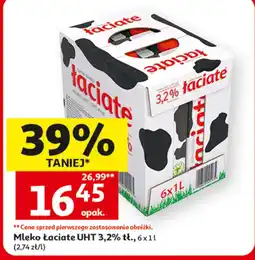 Auchan Mleko Łaciate oferta