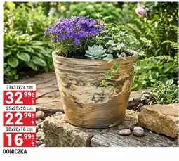 Merkury Market Doniczka 20x20x16cm oferta