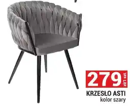 Merkury Market Krzesło Asti kolor szary oferta