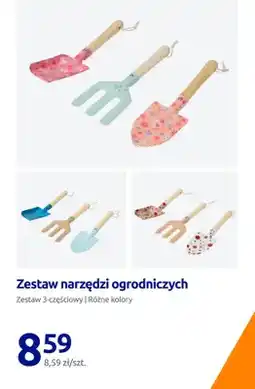 Action Zestaw narzędzi ogrodniczych 3-częściowy oferta