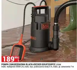 Merkury Market Pompa zanurzeniowa Black+Decker BXUP250PCE 250W oferta