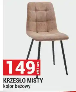Merkury Market Krzesło Misty kolor beżowy oferta