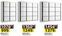 Merkury Market Szafa System Tanger 250x205x59cm kolor biały oferta