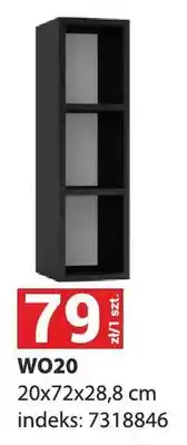 Merkury Market Szafka kuchenna WO20 20x72x28,8cm indeks 7318846 oferta