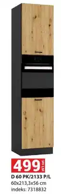 Merkury Market Szafka kuchenna wysoka D 60 PK/2133 P/L 60x213,3x56cm indeks 7318832 oferta