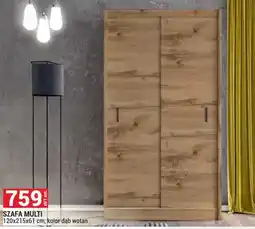 Merkury Market Szafa Multi 120x215x61cm kolor dąb wotan oferta