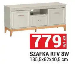 Merkury Market Szafka RTV 8W Windsor kolor kaszmir/dąb naturalny 135,5x62x40,5cm oferta