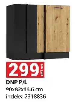 Merkury Market Szafka kuchenna narożna DNP P/L 90x82x44,6cm indeks 7318836 oferta