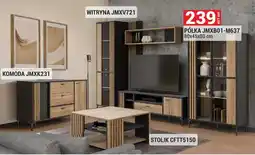 Merkury Market Półka JMXB01-M637 80x45x80cm dąb mauvella/czarny System Figila oferta