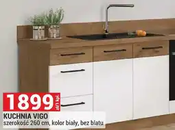 Merkury Market Kuchnia Vigo szerokość 260cm kolor biały bez blatu oferta