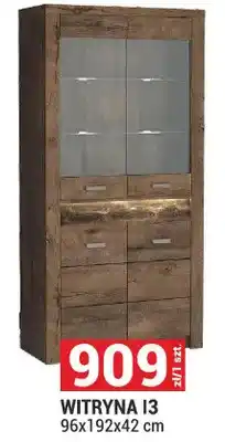 Merkury Market Witryna I3 System Indianapolis kolor jesion ciemny 96x192x42cm oferta