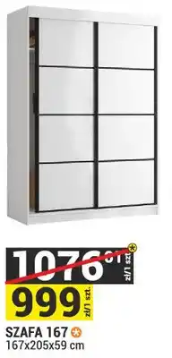 Merkury Market Szafa System Tanger 167x205x59cm kolor biały oferta