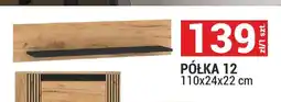 Merkury Market Półka 12 System Urso kolor dąb craft złoty/czarny 110x24x22cm oferta