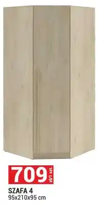 Merkury Market Szafa 4 System Braga kolor dąb cremona 95x210x95cm oferta