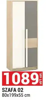 Merkury Market Szafa 02 80x199x55cm oferta