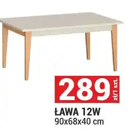 Merkury Market Ława 12W Windsor kolor kaszmir/dąb naturalny 90x68x40cm oferta