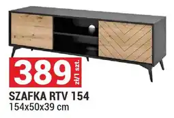 Merkury Market Szafka RTV 154 System Diamond kolor evoke/czarny 154x50x39cm oferta