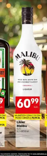 Delikatesy Centrum Rum Malibu oferta