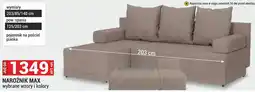 Merkury Market Narożnik MAX wybrane wzory i kolory 203/85/140cm oferta