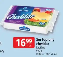 E.Leclerc Ser topiony cheddar Lactima oferta