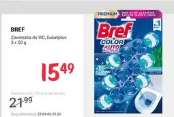 Rossmann Zawieszka do WC Bref Color Auto Active Eukaliptus oferta
