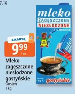 E.Leclerc Mleko zagęszczone niesłodzone gostyńskie Gostyń oferta
