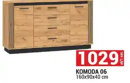 Merkury Market Komoda 06 System Urso kolor dąb craft złoty/czarny 160x90x40cm oferta